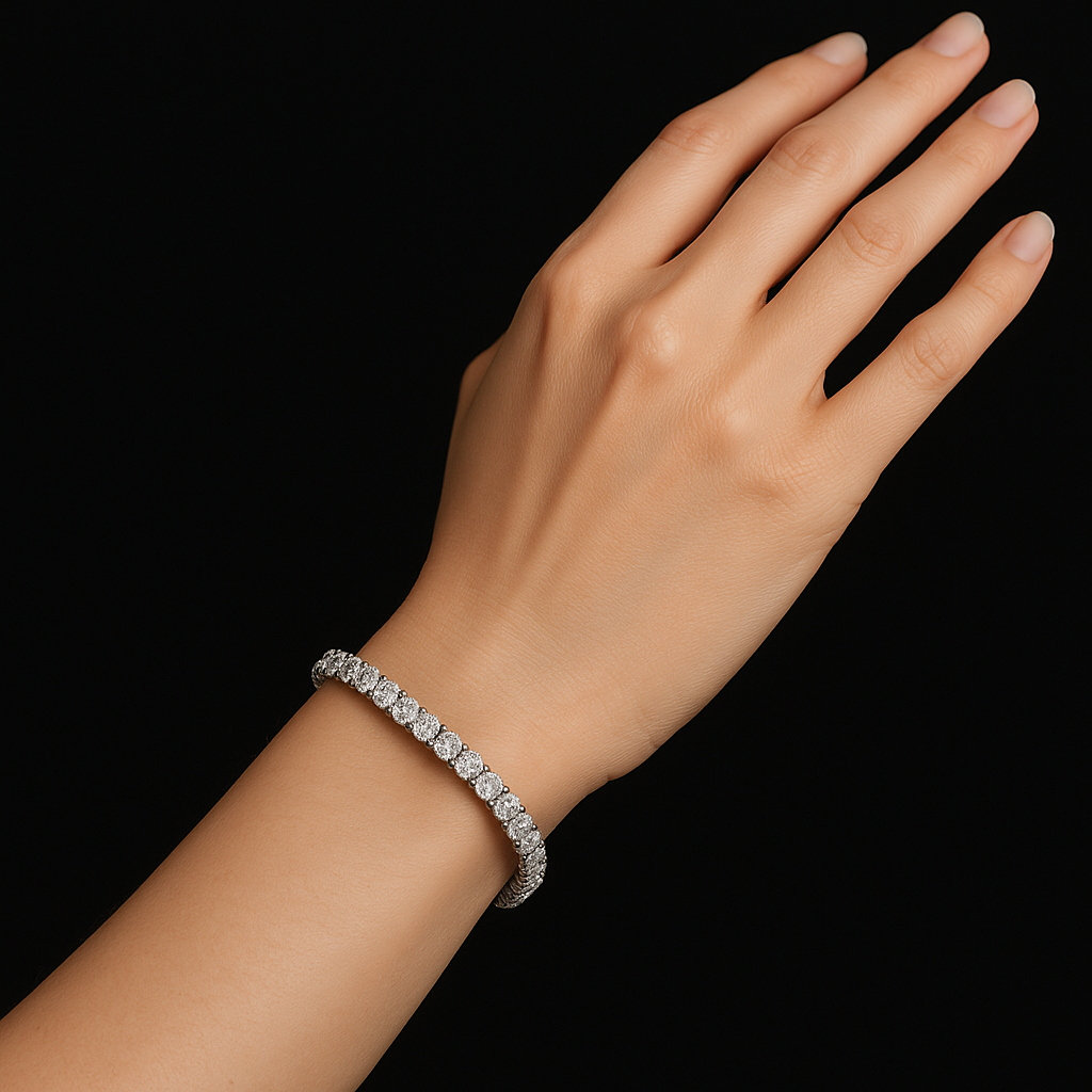 8.00Ct Diamond Tennis Bracelet