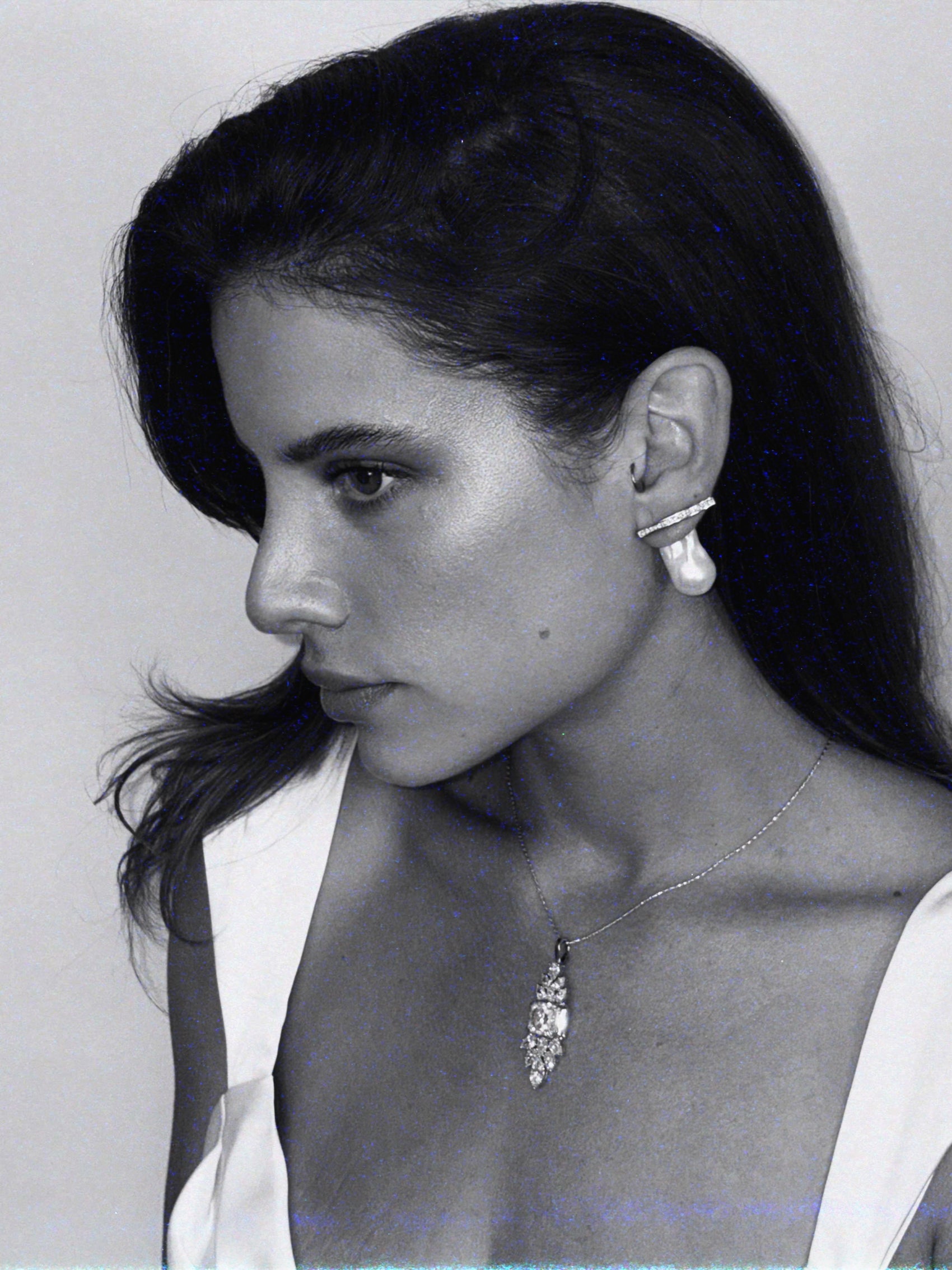 Baroque Pearl Stud Earrings